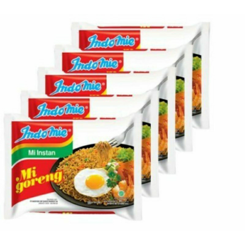 

(Promo) Indomie Goreng 85gr (banded isi 5)