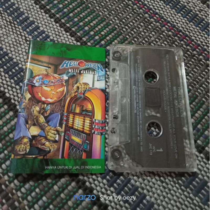 Kaset pita Helloween - metal jukebox