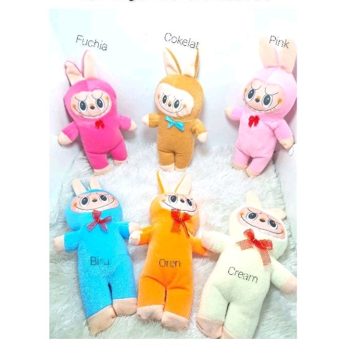 Gantungan boneka Labubu - Boneka Mainan Kunci - Gantungan Kunci Boneka