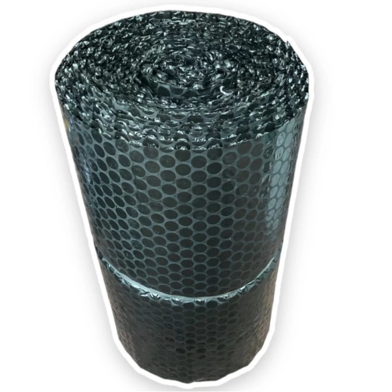 Bubble wrap 10 meter x 30 cm  warna hitam packing packaging kardus hampers karton dus