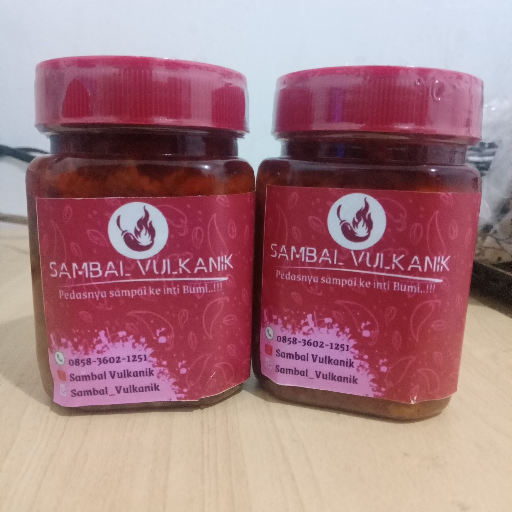 

SAMBAL TERASI Sambal Vulkanik 200gr