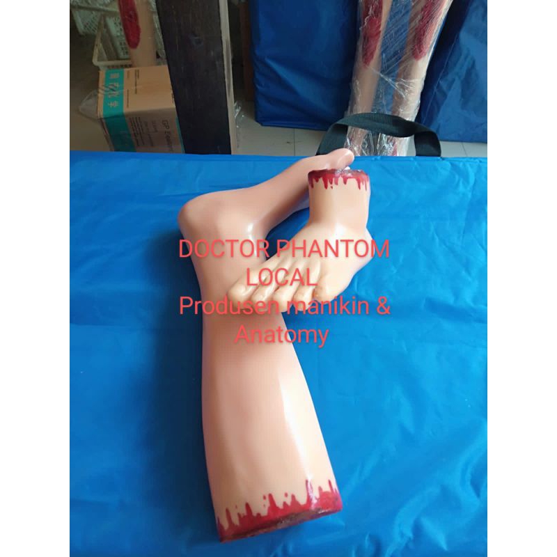MANIKIN ALAT PERAGA PHANTOM KAKI AMPUTASI / LUKA AMPUTASI KAKI