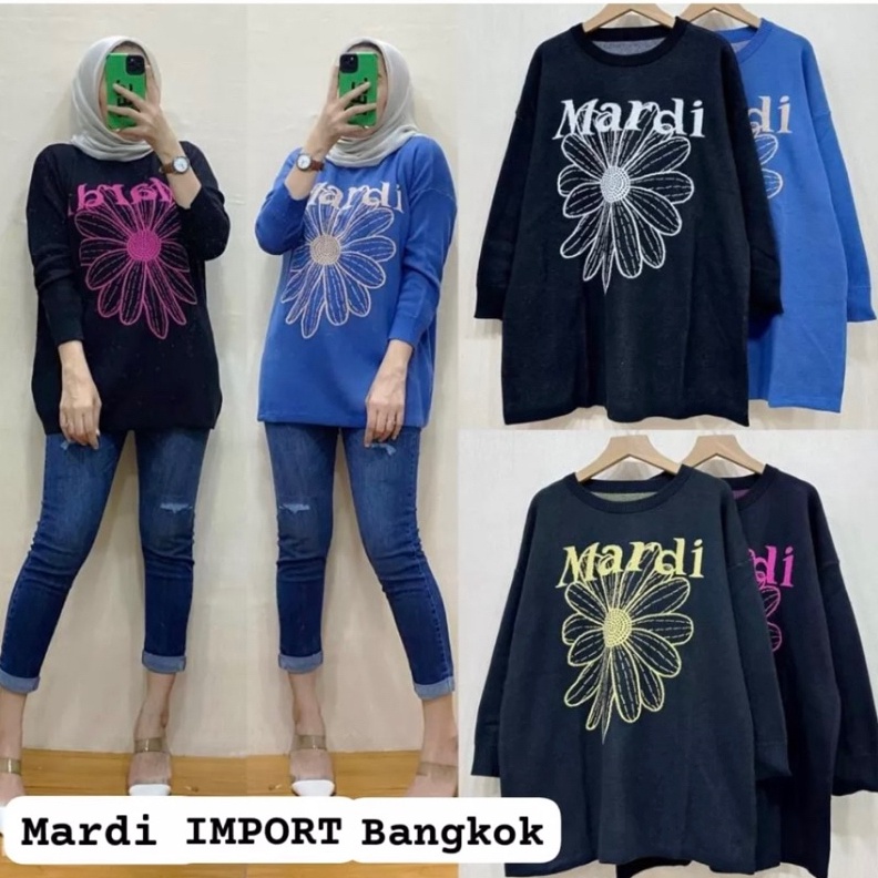 MARDI BAJU WANITA KAOS LENGAN PANJANG WANITA KAOS MARDI KOREA BANGKOK BAJU WANITA BAJU WANITA SWEATE