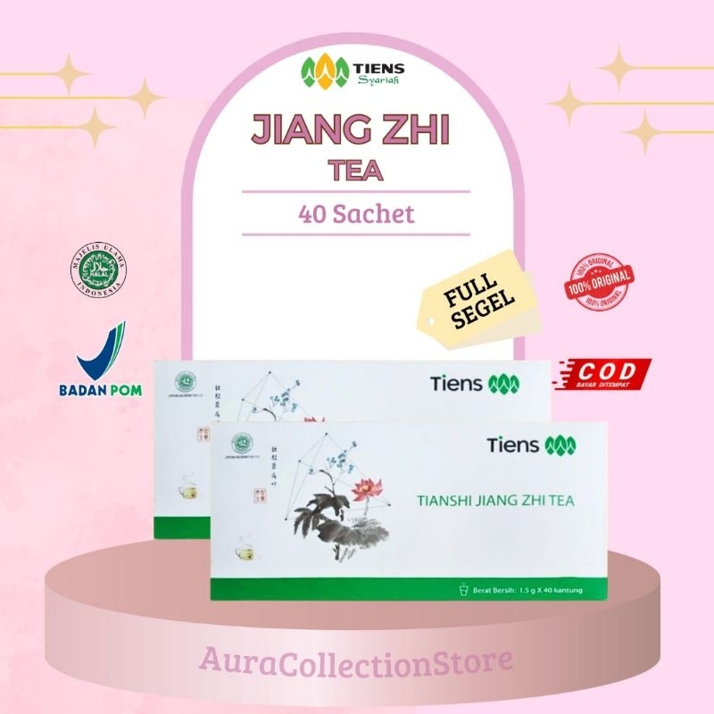 

Teh Jiang zhi tea isi 40 kantung