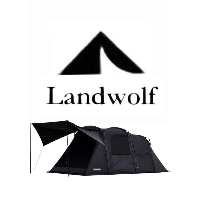 landwolf eclipta upgrade black tent hitam tenda tunnel outdoor camping