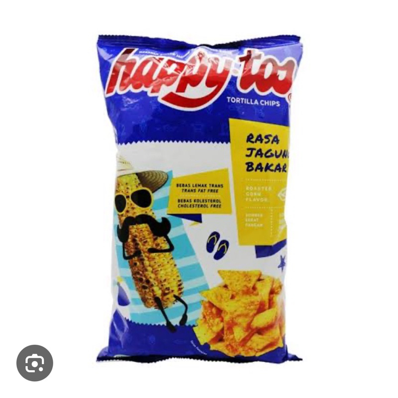 

Happytos tortilla Rasa Jagung Bakar 140gram