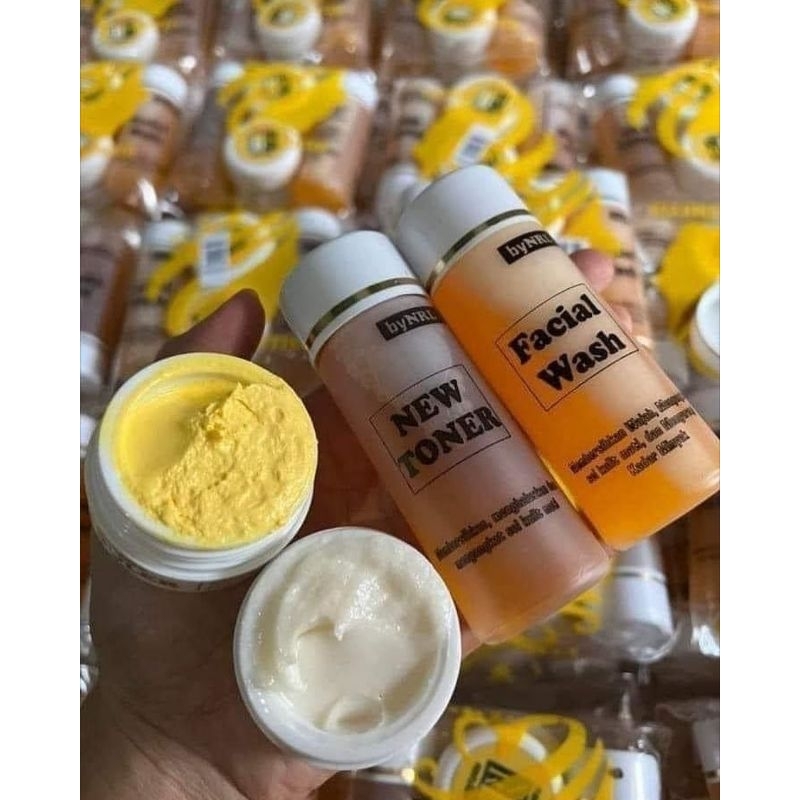 PAKET SKINCARE GLOWING BY NRL// SKINCARE NRL BEAUTY