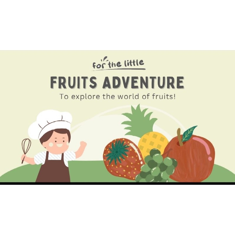 

FORTHELITTLE - Fruit Themed Digital Worksheet FREE digital story book for kids