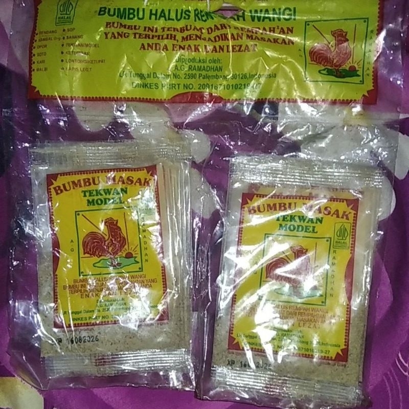 

Bumbu Masak Tekwan Model cap ayam