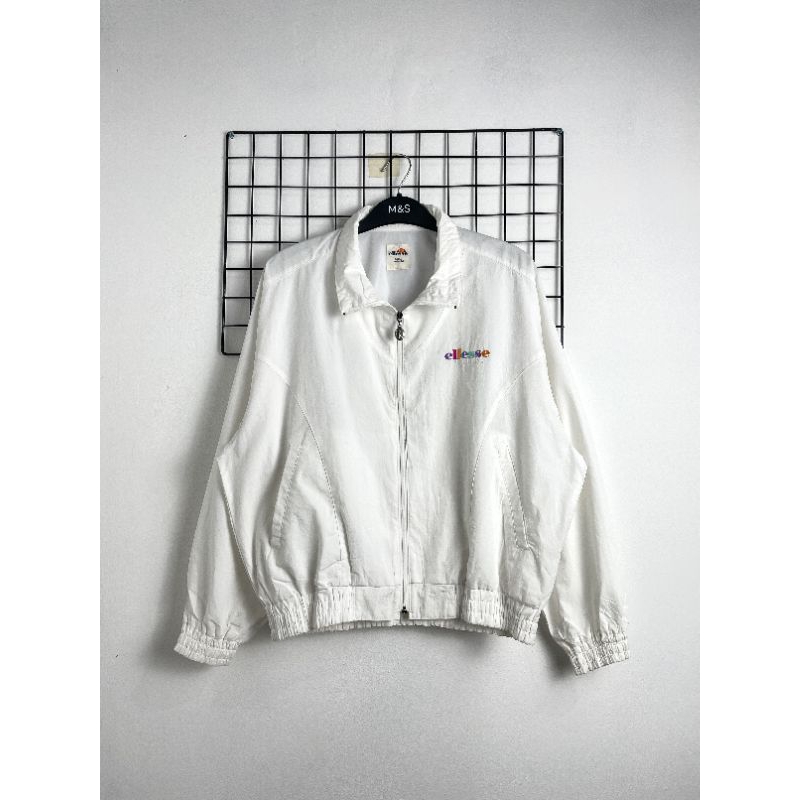 VINTAGE ELLESSE, JAVKET ELLESSE SECOND ORIGINAL, JACKET COLORBLOC, JACKET CASUAL ELLESSE