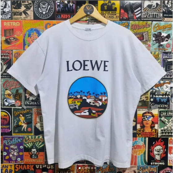 T-SHIRT LOEWE WHITE KEN PRICE EDITION LA