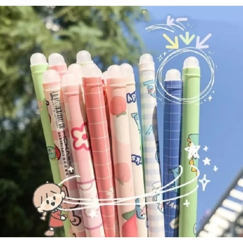 

Bolpoin gel bolpoin bisa dihapus bolpoin dengan penghapus bolpoin lucu karakter kartun