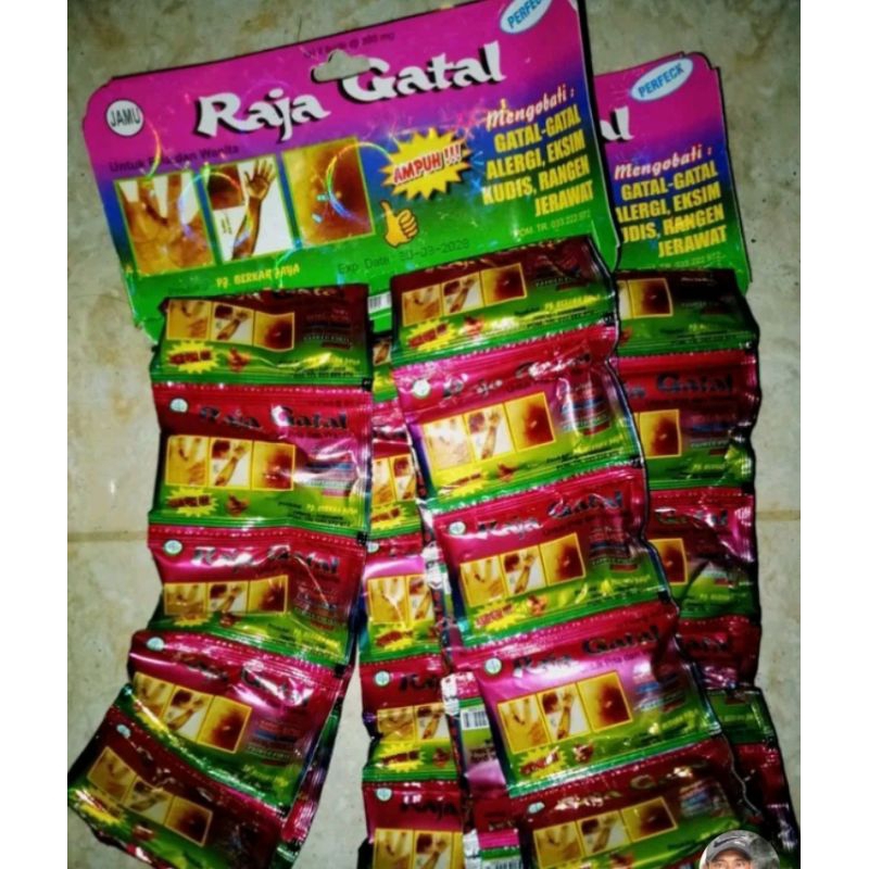 Raja Gatal Kapsul untuk gatal gatal