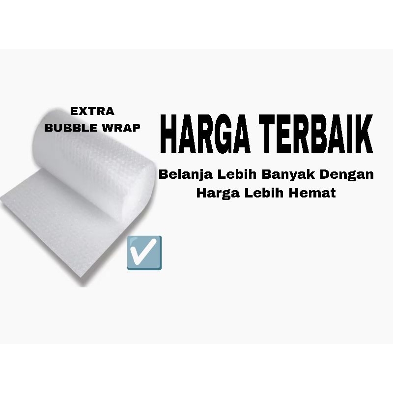 

Lindungi barang yang anda beli dengan extra bubble wrap!!