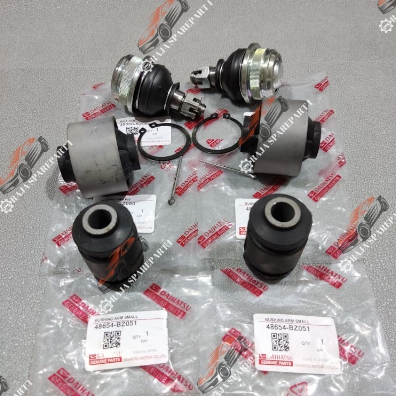 PAKET LENGKAP LOWER ARM GRAND MAX BALL JOINT GRAND MAX + BUSHING ARM BIG GRAND MAX + BUSHING ARM SMA