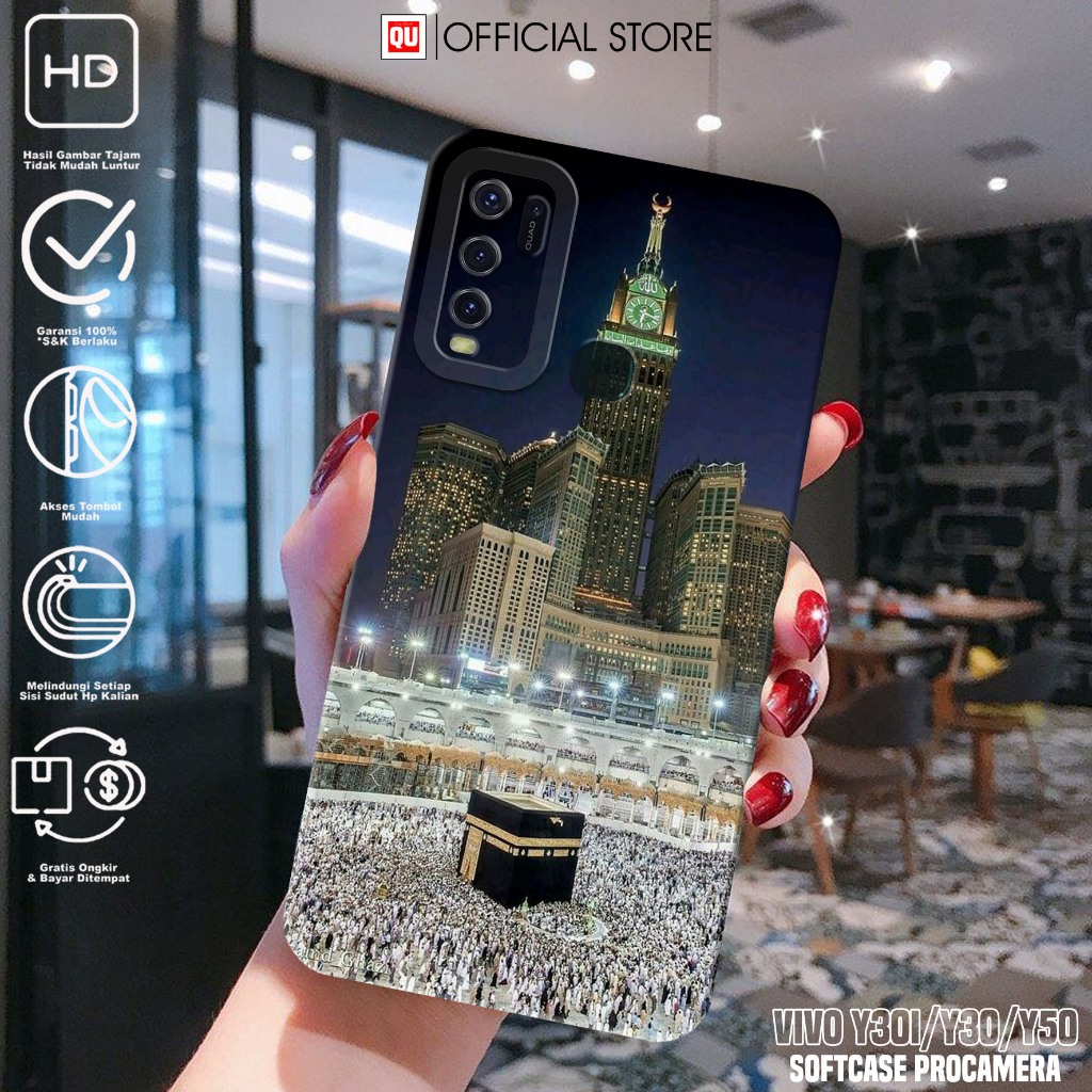 Case VIVO Y30 Y30i Y50 - Casing Hp VIVO Y30i Y30 Y50 Motif ISLMC - Softcase Hp - Silikon Hp Y30