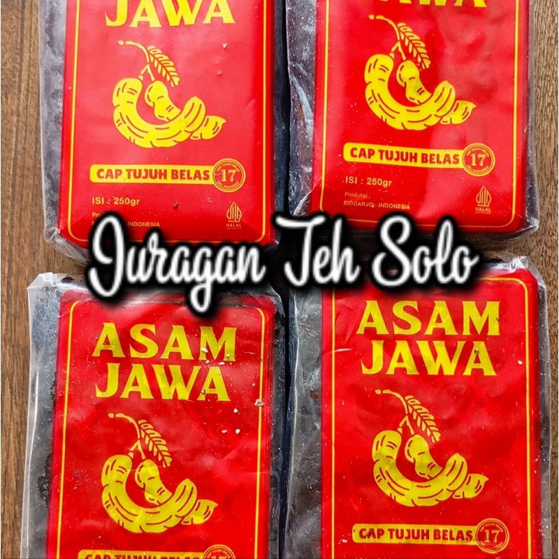 

ASAM JAWA CAP TUJUH BELAS, ASLI 100% Tanpa Campuran. Berat 250gr
