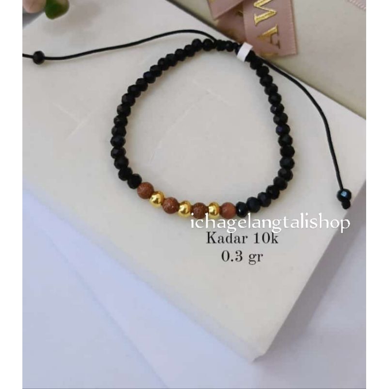 gelang Ceko bola emas 0, 3 gram Semar jawa