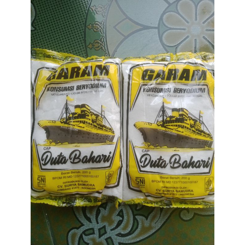 

Garam dapur murni beryodium 200 gr. dapat 10 biji promo