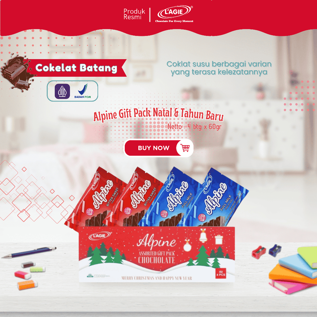 

LAGIE ALPINE ASSORTED GIFT PACK NATAL & TAHUN BARU