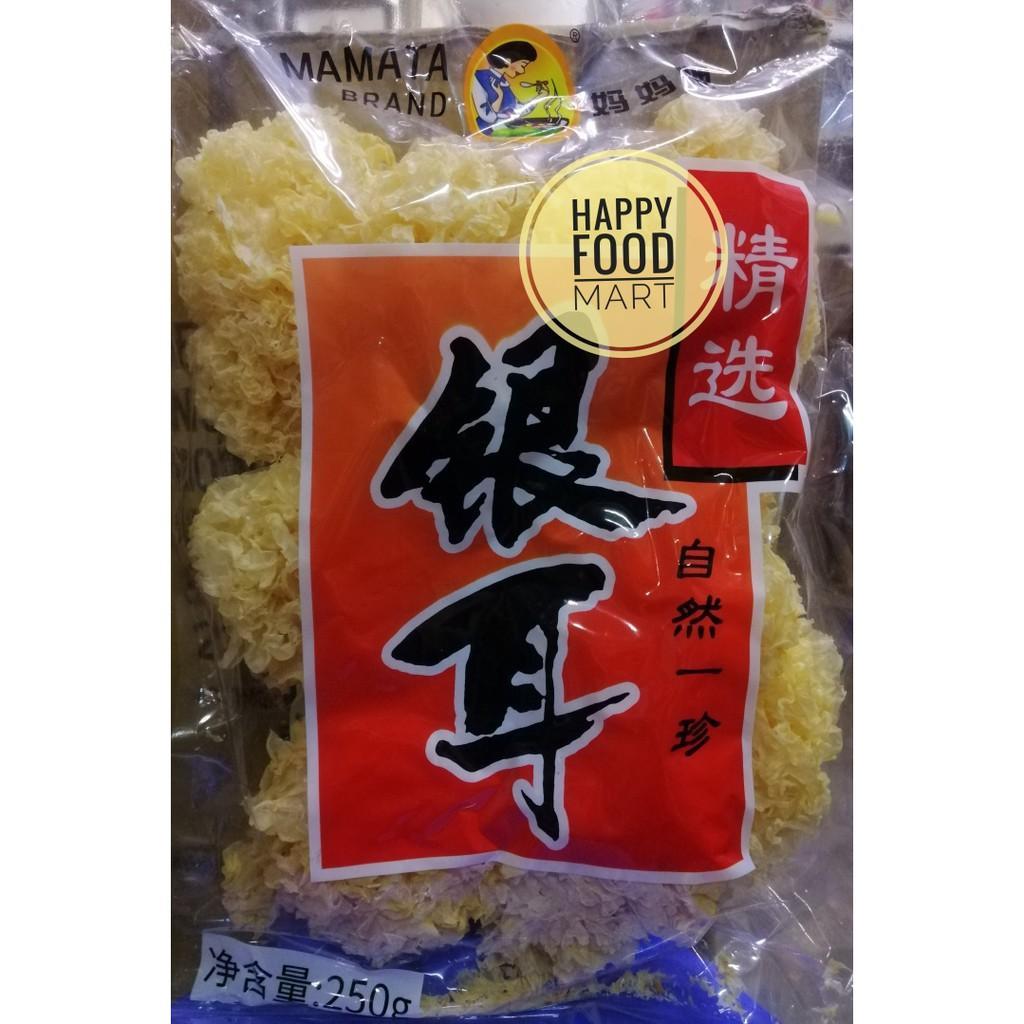 

[LARGE] PEK BOK NI PUTIH 250 GRAM/JAMUR SALJU KERING/BAI MU ER/BOKNI/YIN ER/JAMUR ES/WHITE FUNGUS