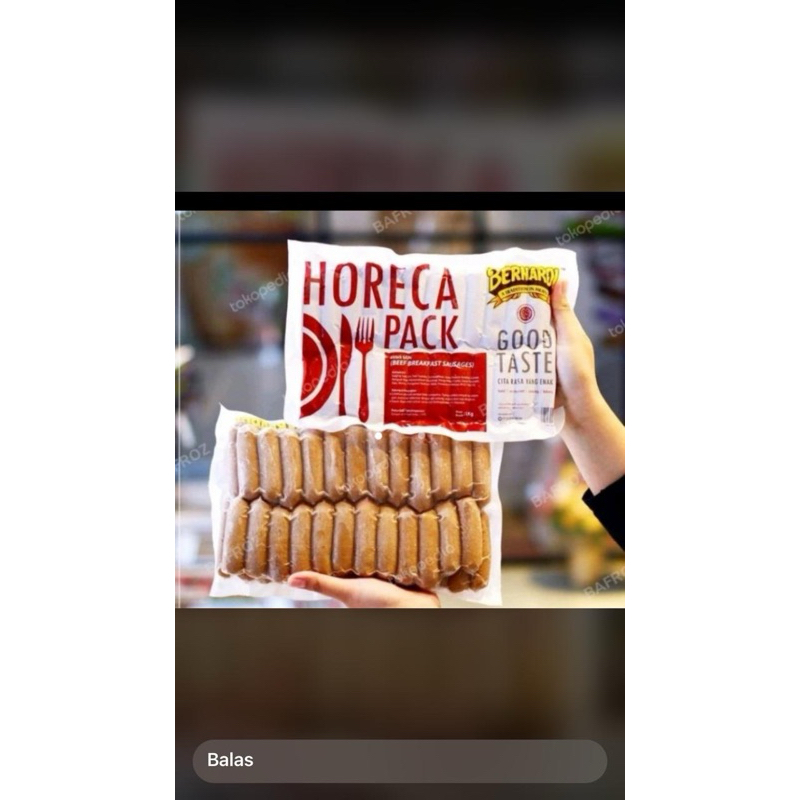 

HORECA SOSIS 1 KG