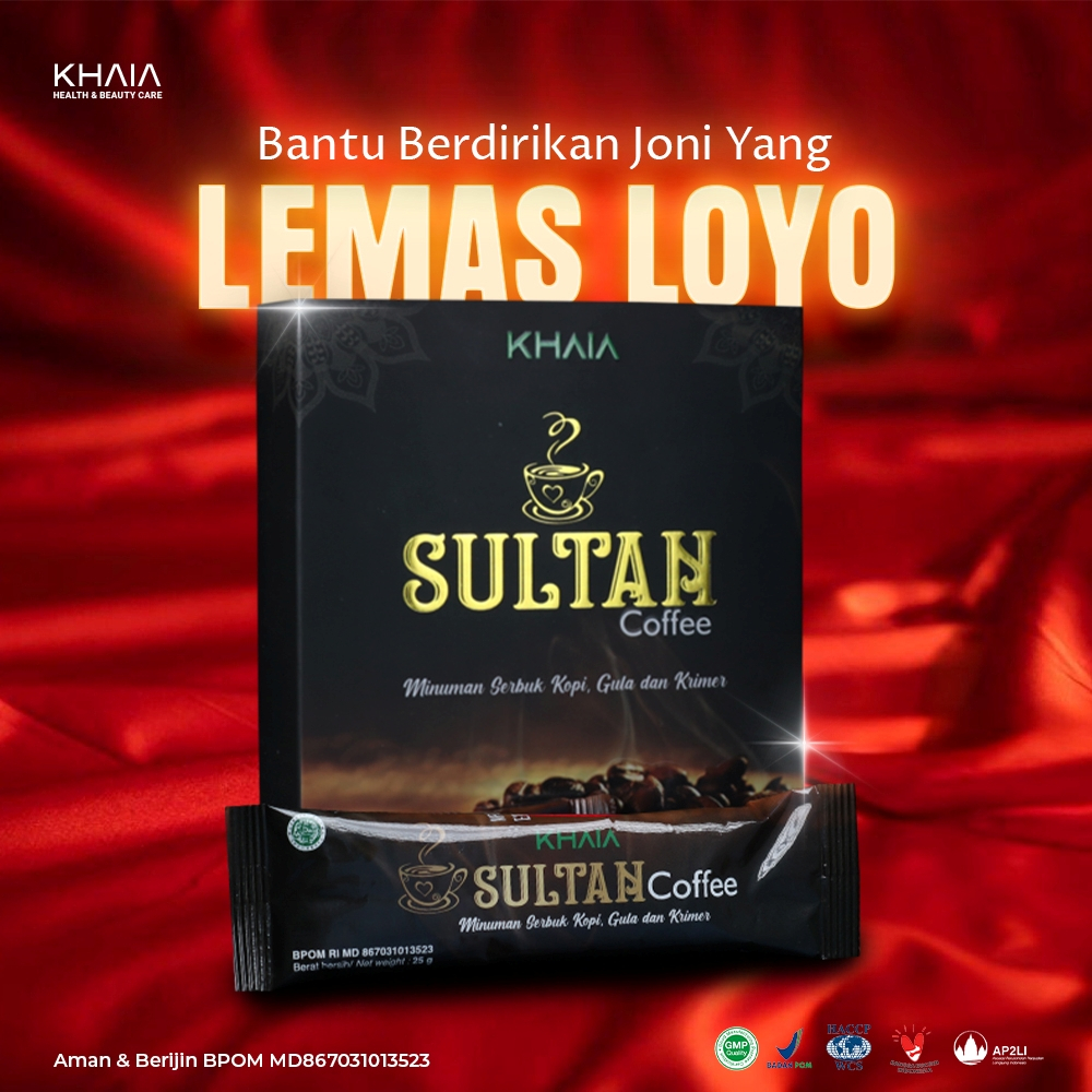 

(ASLI) Stamina Pria Herbal KOPI SULTAN KHAIA Kuat Tahan Lama Kopi Ginseng Asli Penambah Stamina Pria