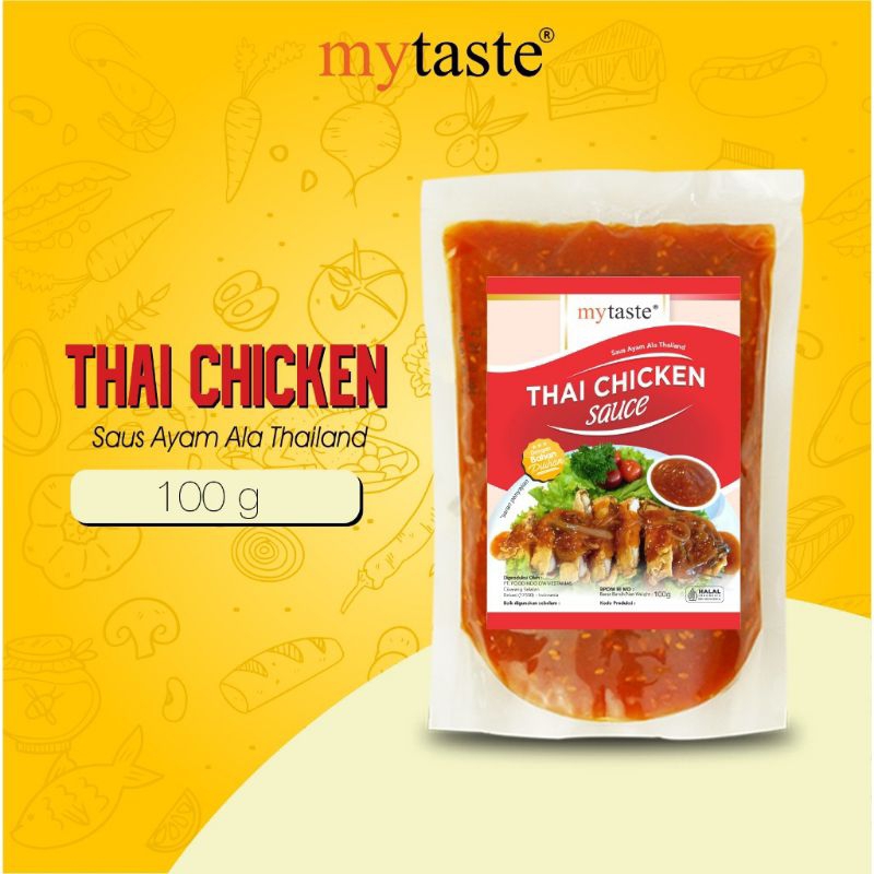 

My Taste MyTaste Thai Chicken Sauce Saus Ayam Thailand Saus Suki Haidilao Saus Ayam Pedas Halal BPOM