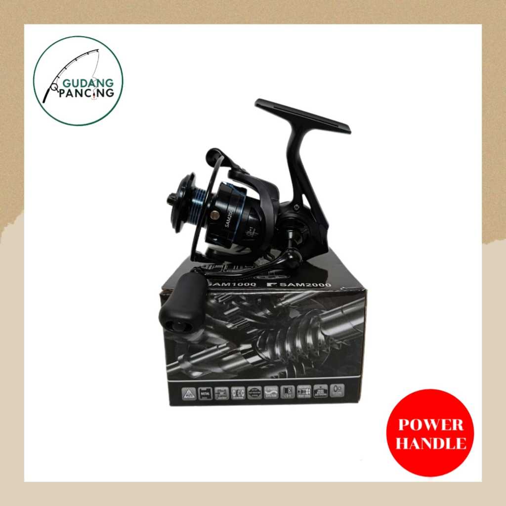 Reel Pancing Lizard SAM 2000 - Power Handle