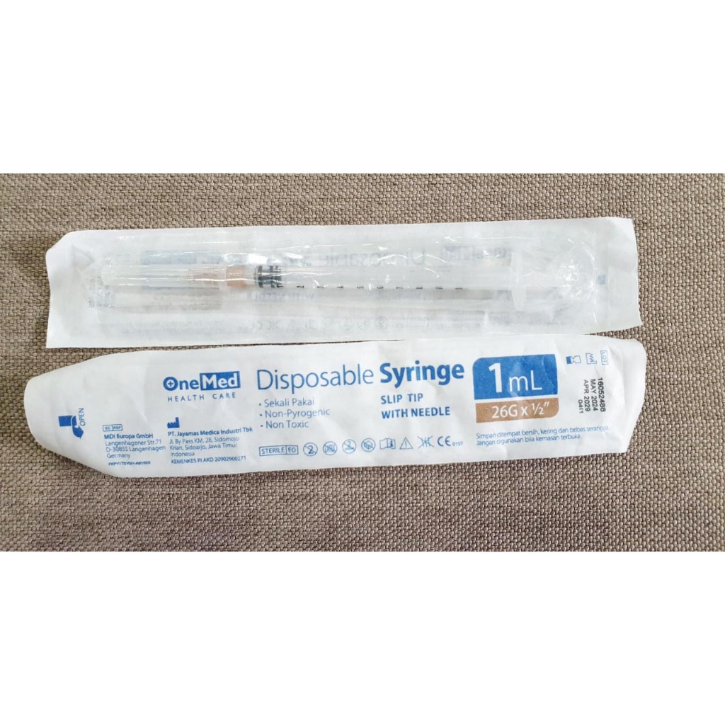 ONEMED - disposable syringe 1 ml