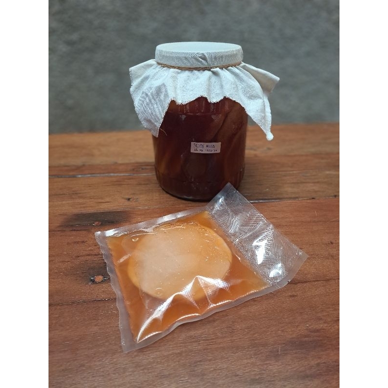 

SCOBY dan Starter Kombucha 200ml untuk fermentasi 2L - dikemas dengan plastik