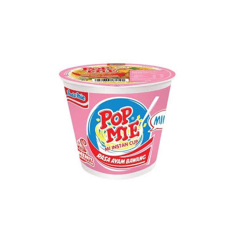 

Pop Mie Mi Instan Cup Mini Rasa Ayam Bawang @40Gr