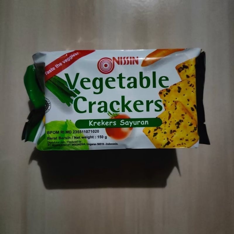 

biskuit vegetables sayuran Nissin 150gr
