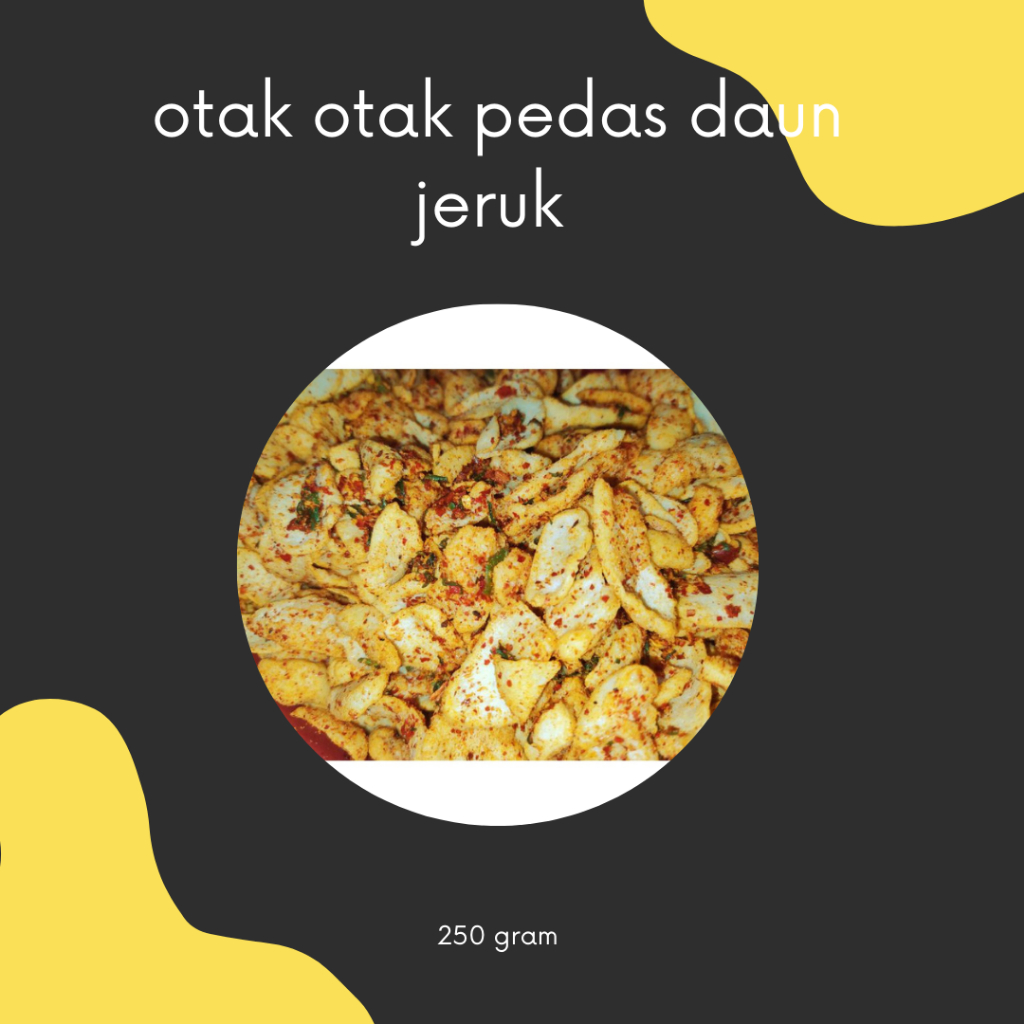 

otak otak krispi pedas daun jeruk isi 250 g bumbu viral melimpah