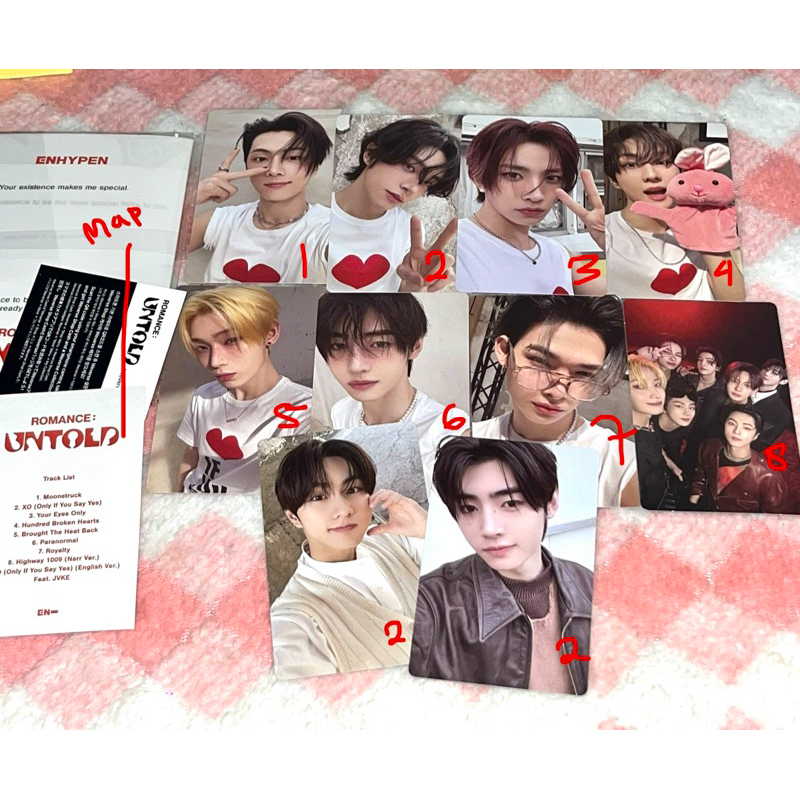 Enhypen Official PC Romance Untold Weverse Album