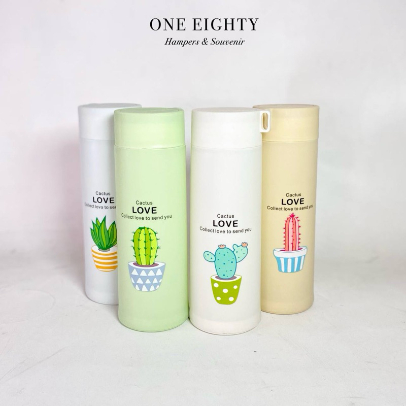 Botol Kaktus Tumbler Glass Termos Botol Souvenir Wedding Botol Minum Import Botol Souvenir Murah