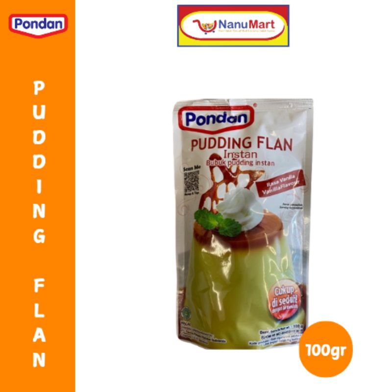 

PONDAN PUDDING FLAN VANILLA 100GR