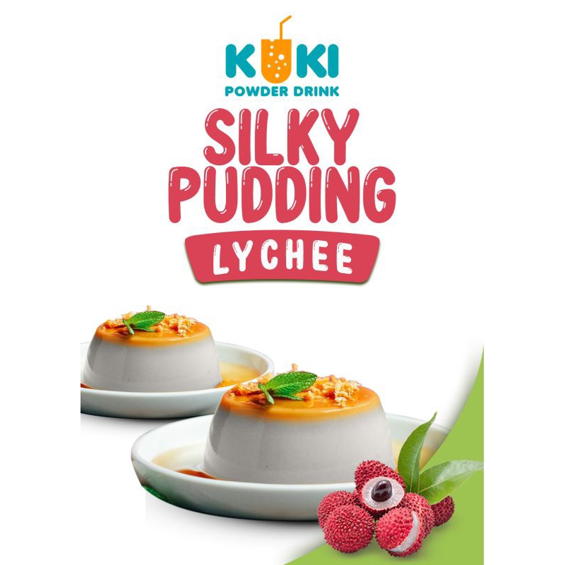 

Silky Pudding Lychee Premium Halal