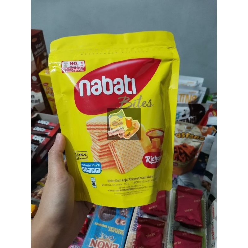 

(HALAL) Nabati Bites Wafer All Variant