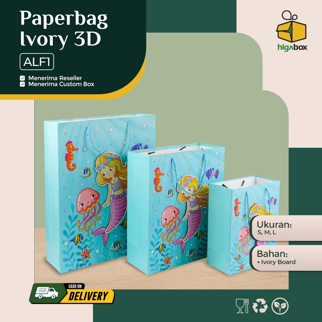 

Paperbag / Paperbag Motif / Paperbag Ivory / Tas Paperbag Ultah Anak / Paper Bag Motif / Tas Hampers Souvenir / Paper Bag Tebal / Tas Kado Ulang tahun anak | ALL AM