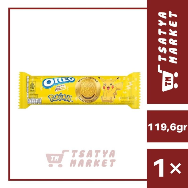 

OREO SPECIAL EDITION PIKACHU CHOCOLATE BANANA 120GR