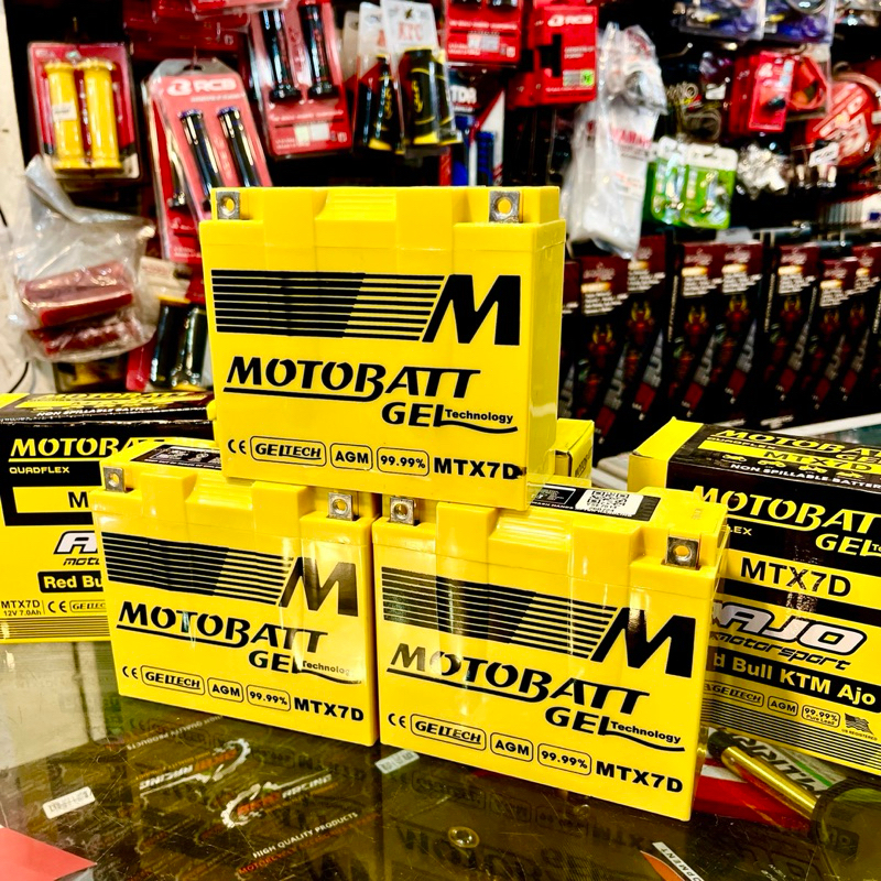 Aki MOTOBATT Tiger/Tiger Revo/Scorpio/Nouvo Z MOTOBATT MTX7D