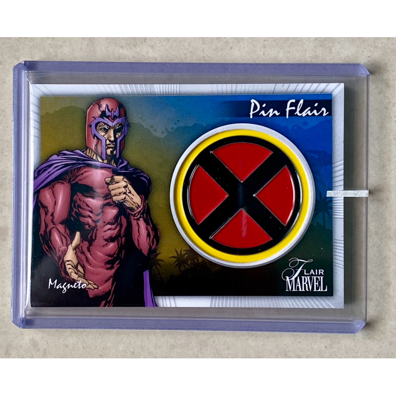 2023 Fleer Marvel Flai X-Men Pin Flair #PFM19 MAGNETO