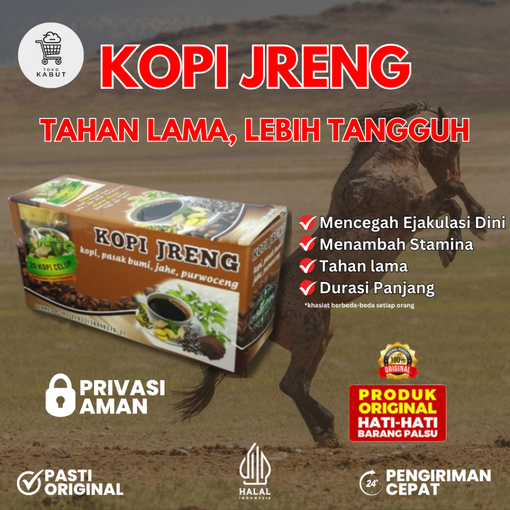 

KOPI JRENG - Kopi Pria Penambah Stamina isi 20s