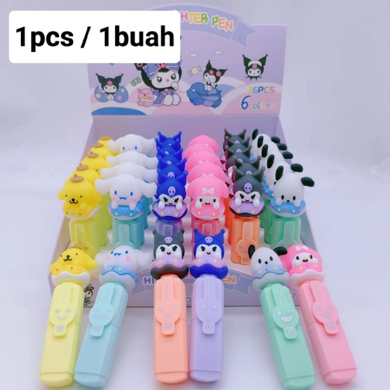

Stabilo warna karakter Sanrio 1pcs / 1buah
