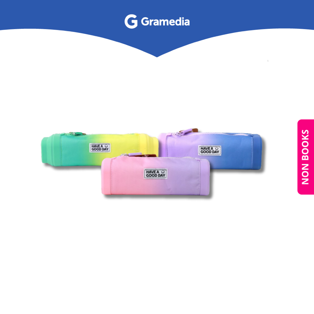 

Gramedia Depok - KAKO PENCASE EXPANDABLE SILICON SQR OMBRE