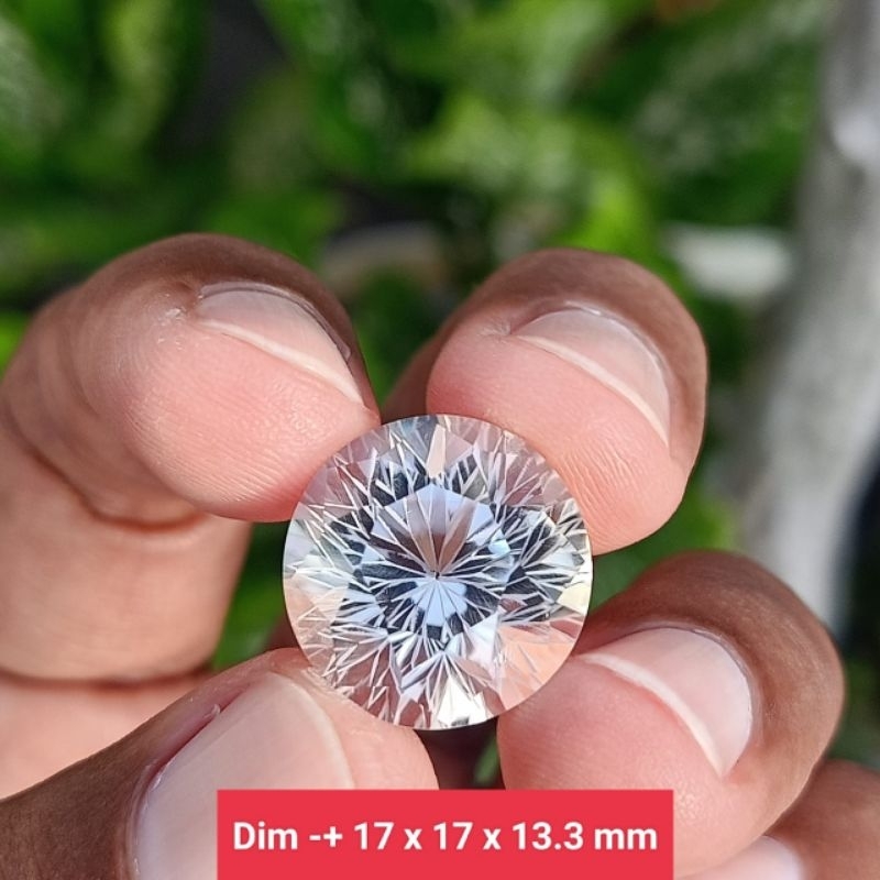 batu kecubung air Kalimantan cutting manual excellence