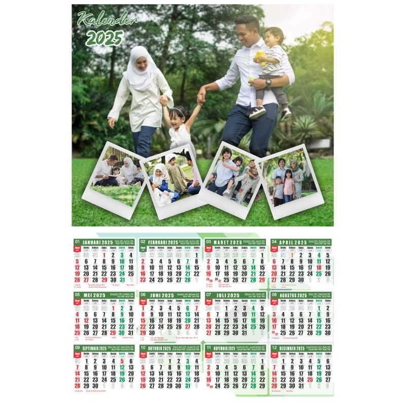 

KALENDER 2025 CUSTOM FOTO BEBAS DESAIN (beli banyak bisa nego)