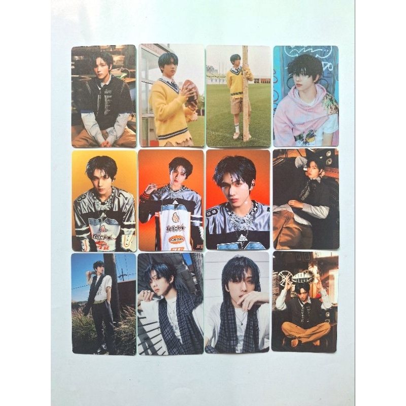 Photocard Official Jisung qr istj