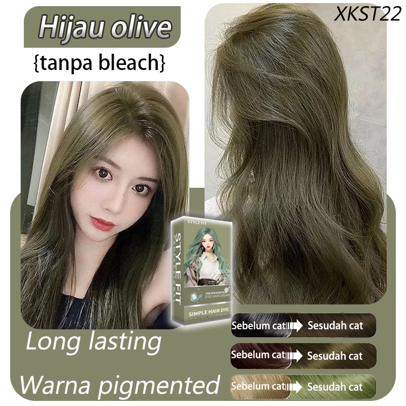 【Aman dipakai dan diorder】STYLE FIT cat rambut* 200ml Cat sendiri, cowok cewek bisa, bahan herbal, t